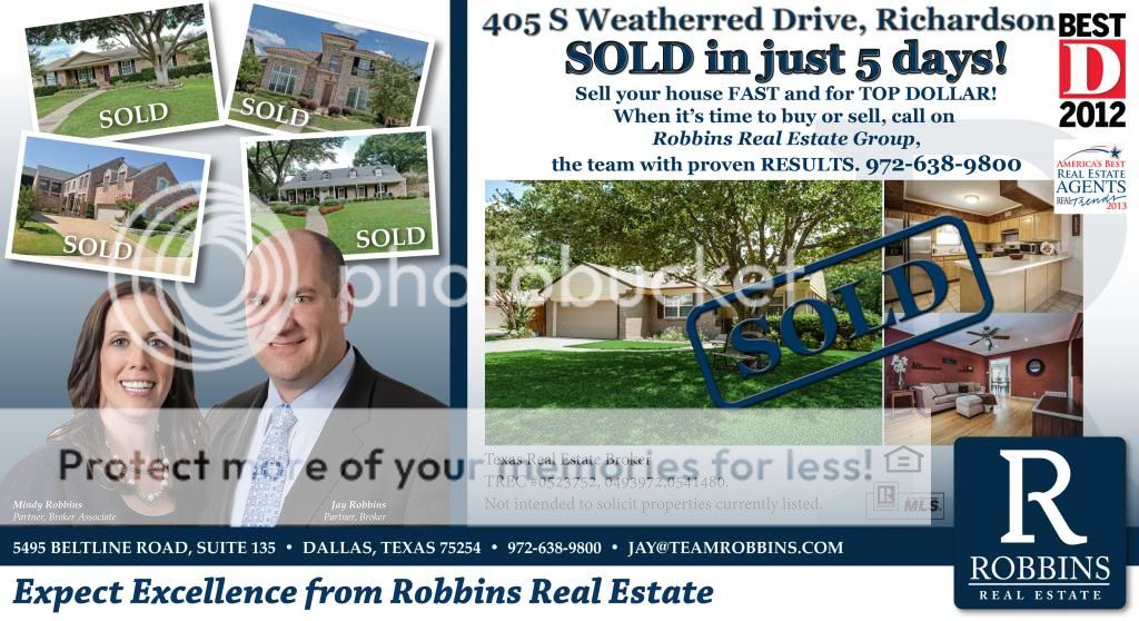 Robbins Real Estate sold 405 S Weatherred Drive in just 5 days!
